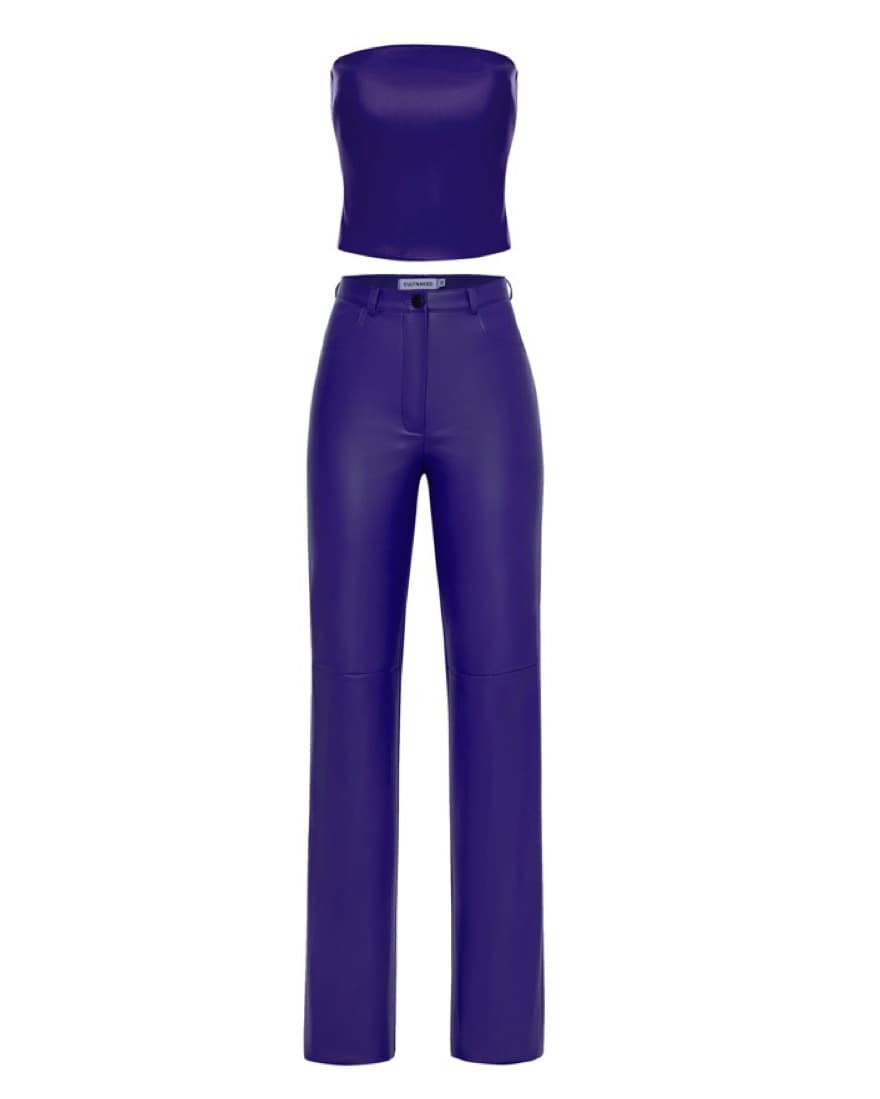 Cultnaked Purple Leather Set - Image 2