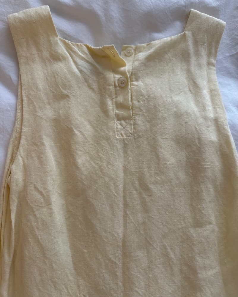 Posse Yellow Mini Shift Dress - Image 5
