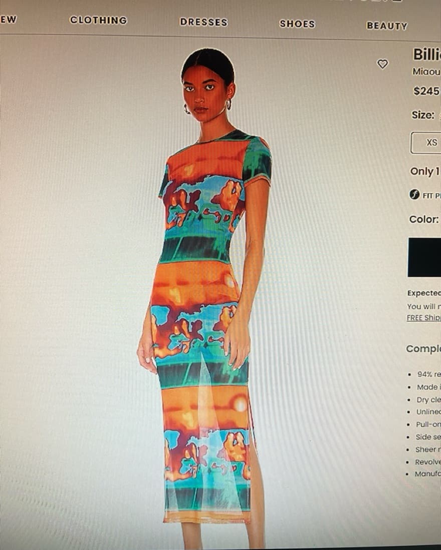 Miaou Bille Dress (Thermal) - Image 2