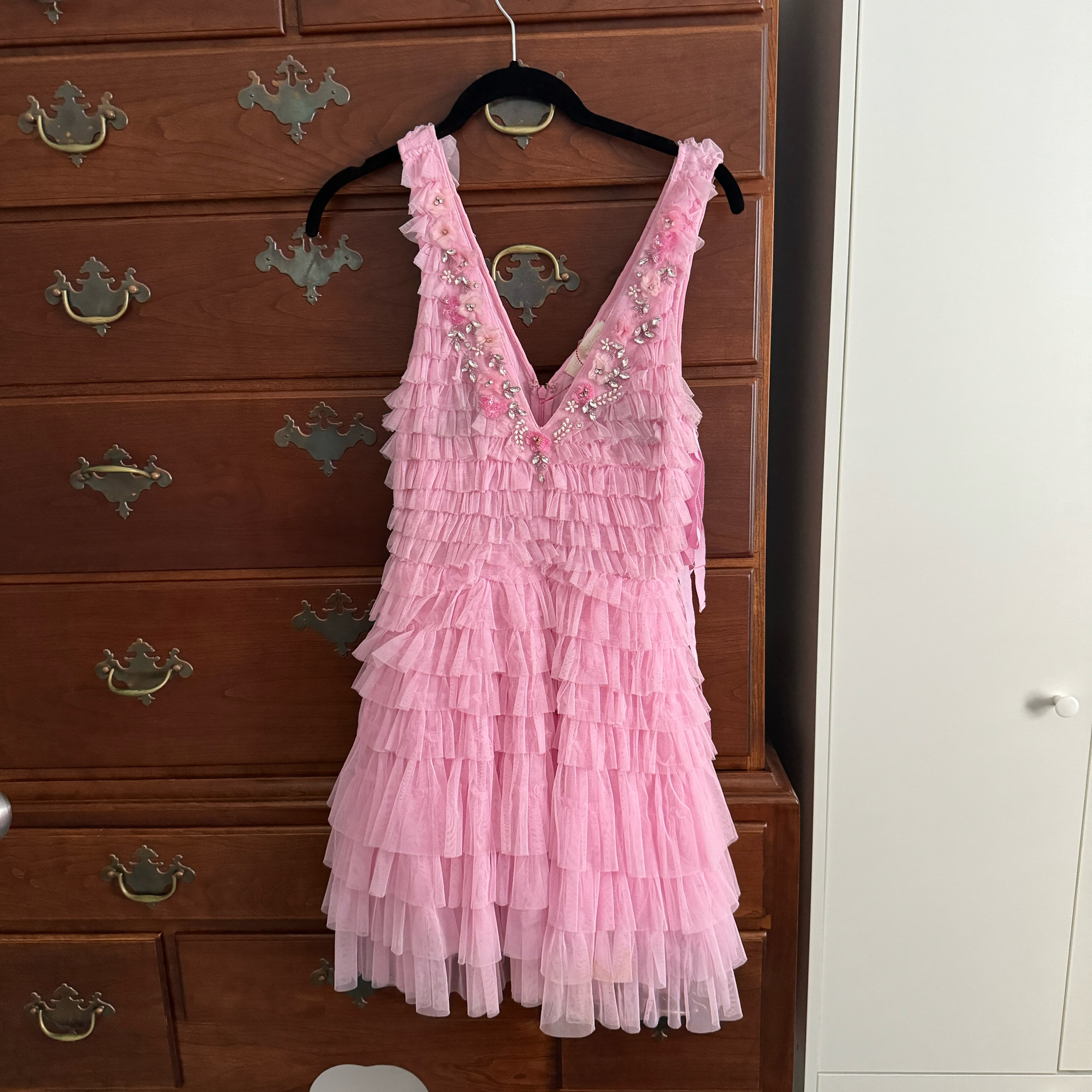 Loveshackfancy Ruffle Mini Dress - Image 1