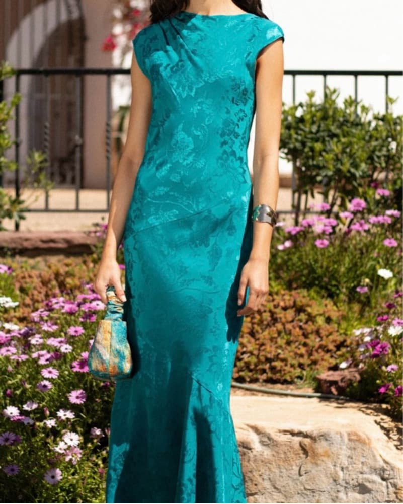 The-Are Blue Valentino Dress - Image 4
