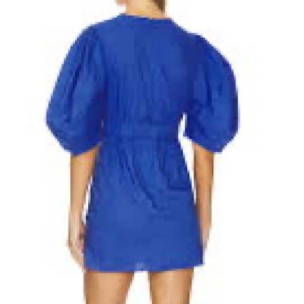 Rhode Pia Mini Dress Blue Sea  - Image 2