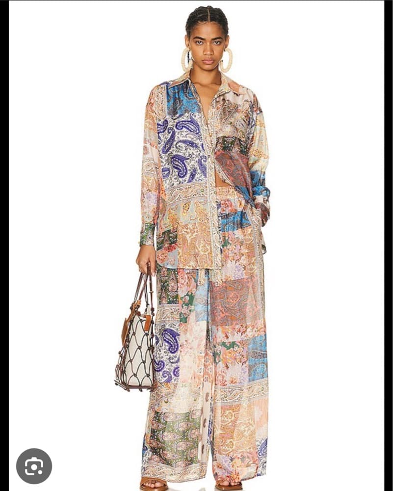 Zimmermsnn Devi Silk Paisley Set - Image 3