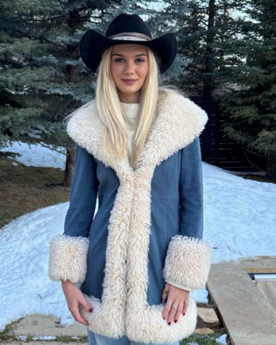 Charlotte Simone Blue Jacket - Image 1