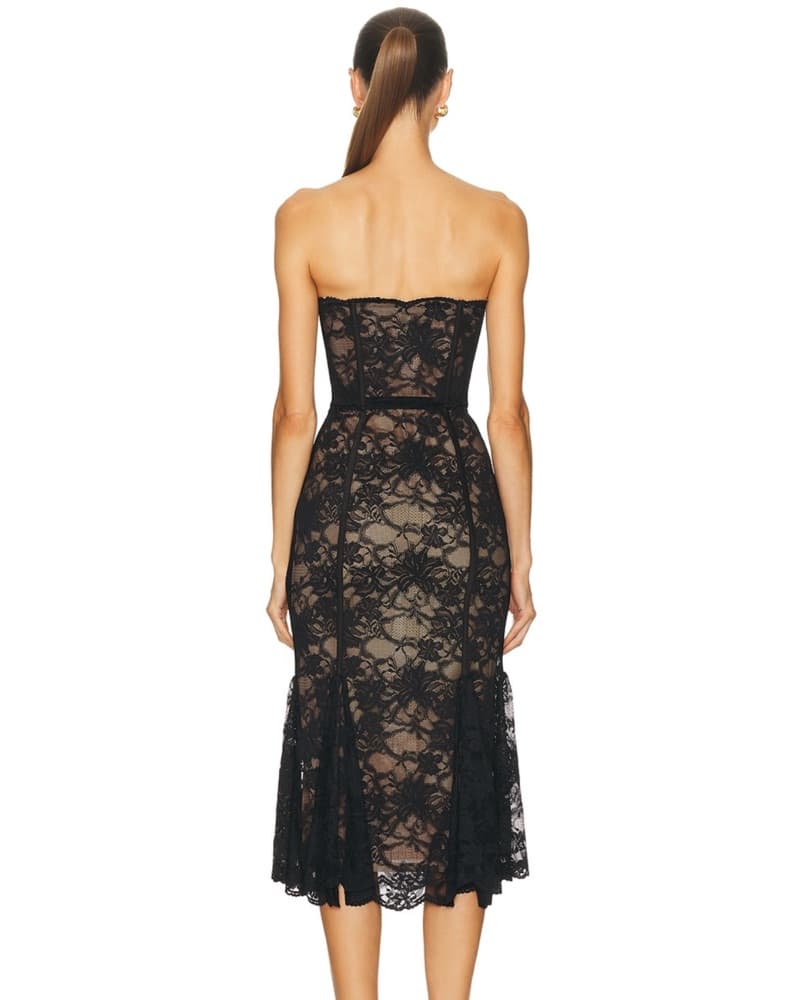 Loba Lucienne Lace Midi Dress - Image 3