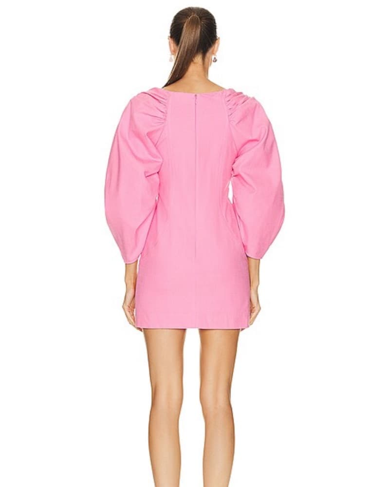 Cult Gaia Dahlia Dress in Rosado - Image 5