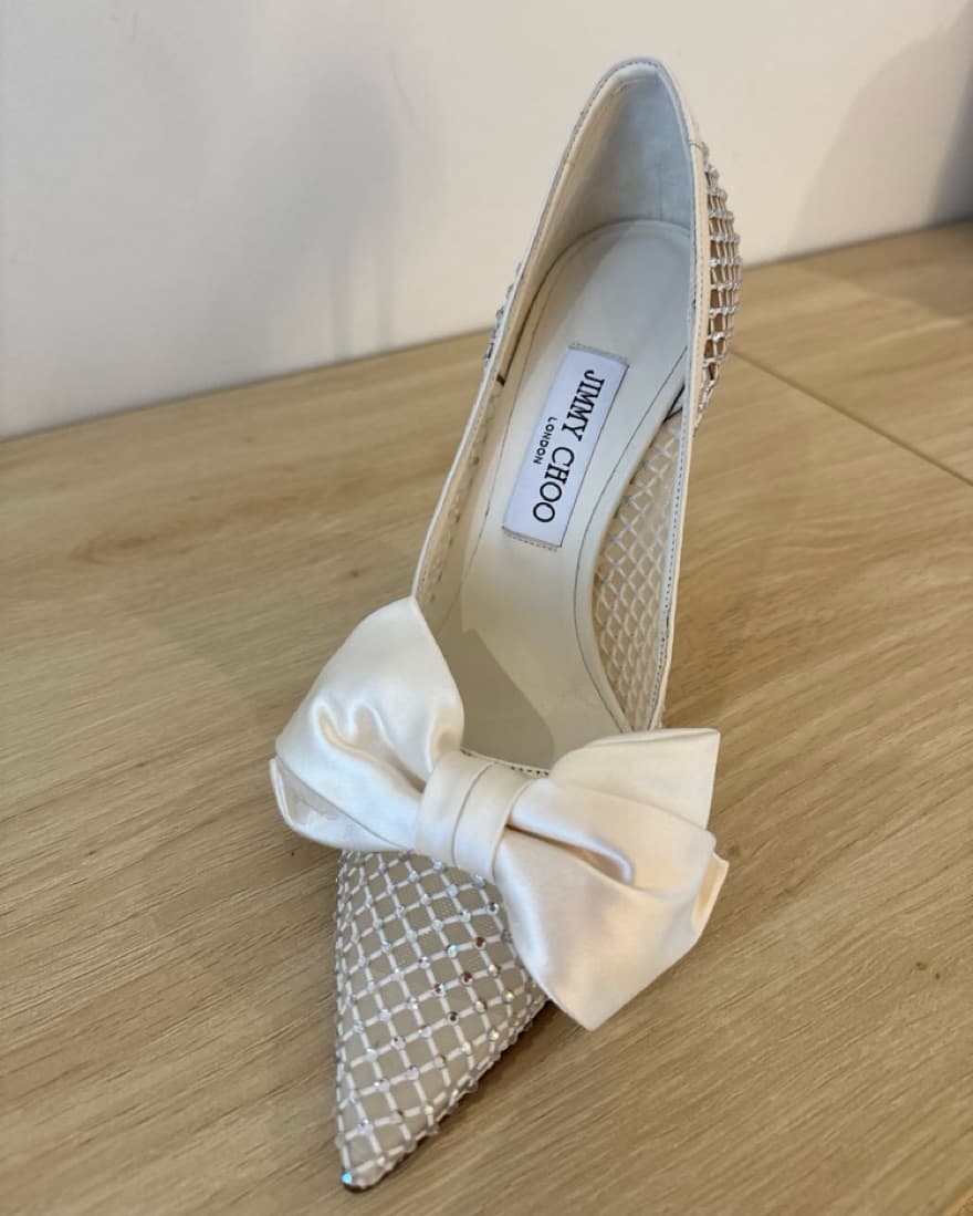 Jimmy Choo Sofia Richie Bridal Shoes  - Image 1