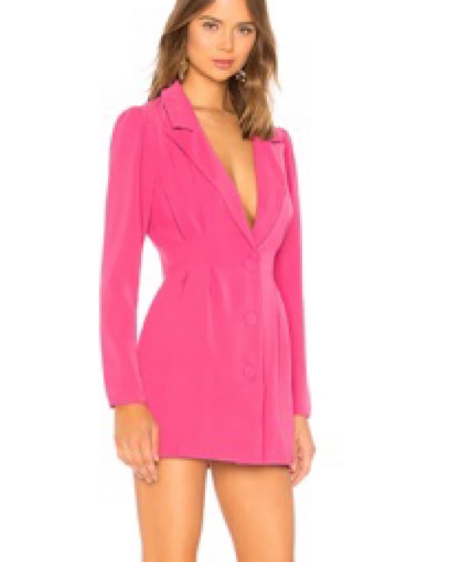 Revolve hot Pink Blazer Dress - Image 2
