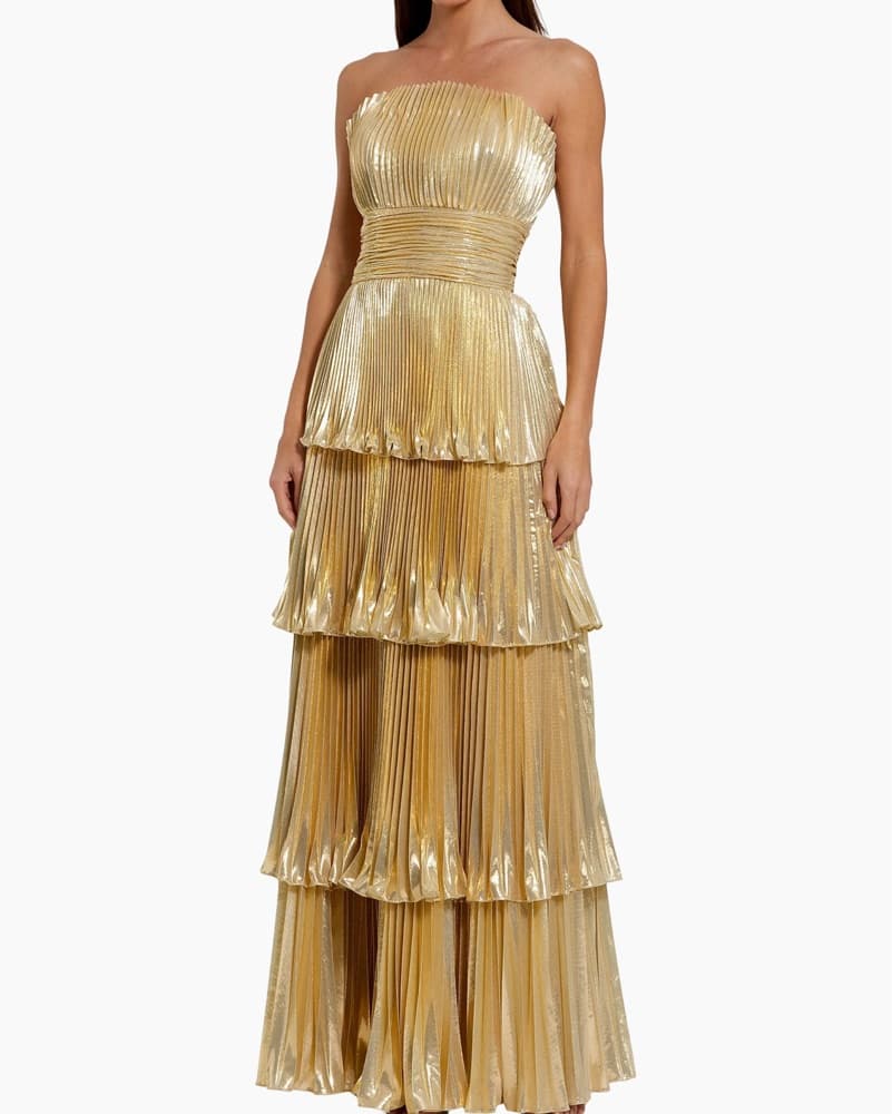 Gold Formal Dress - Image 1