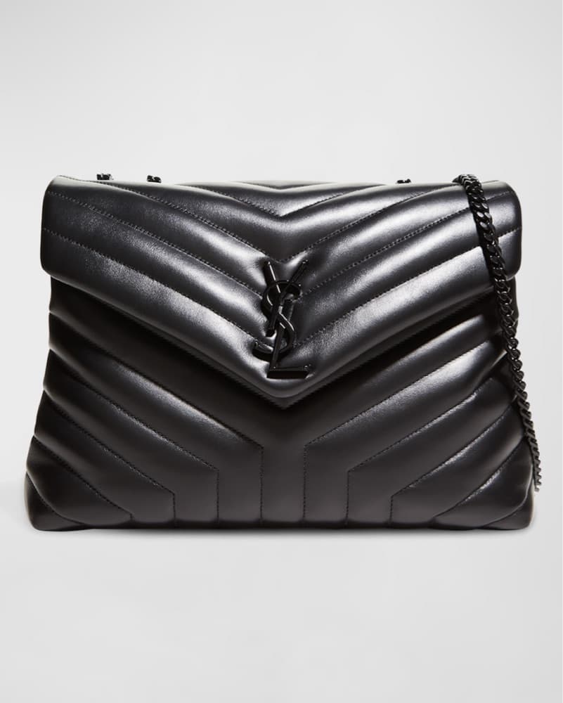 Saint Laurent Quilted Medium Loulou Bag - Image 1