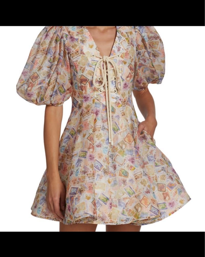 Zimmermann High Tide Mini Dress - Image 1