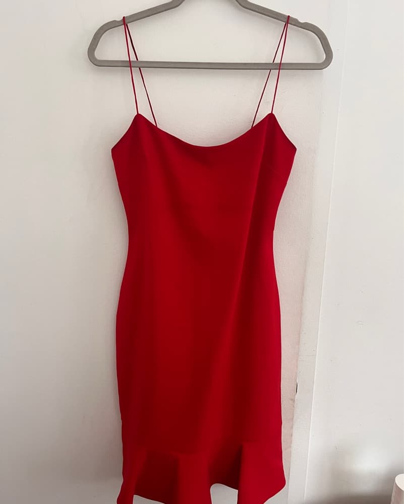 Likely Red Spaghetti Strap Dress - Image 2