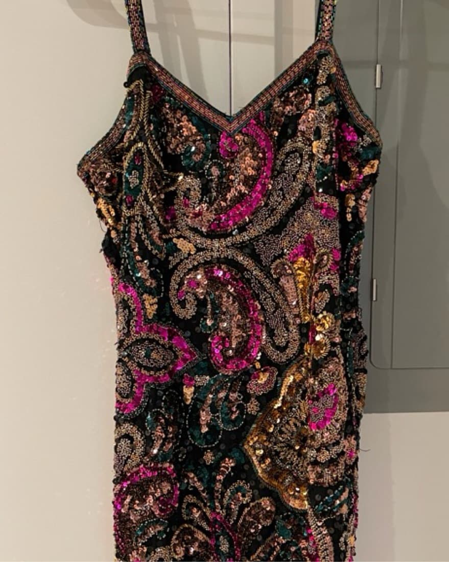Sparkly Vintage Dress - Image 3