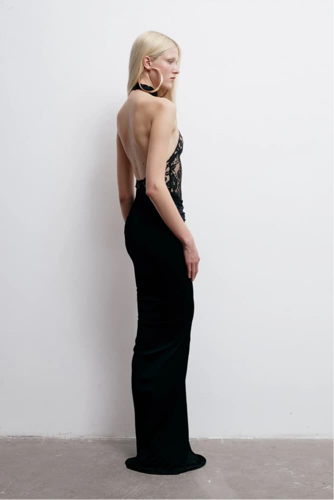 CASS GOWN IN DERRIÈRE NOIR - Image 3