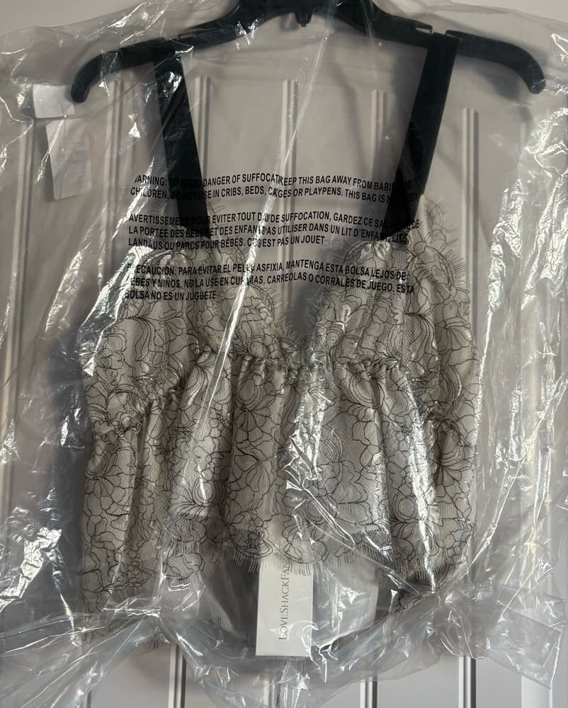 LoveShackFancy Mendes Top Lace Size 8  - Image 4