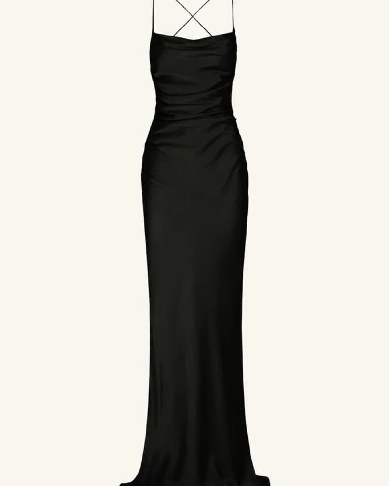 Shona Joy Black Gown - Image 1