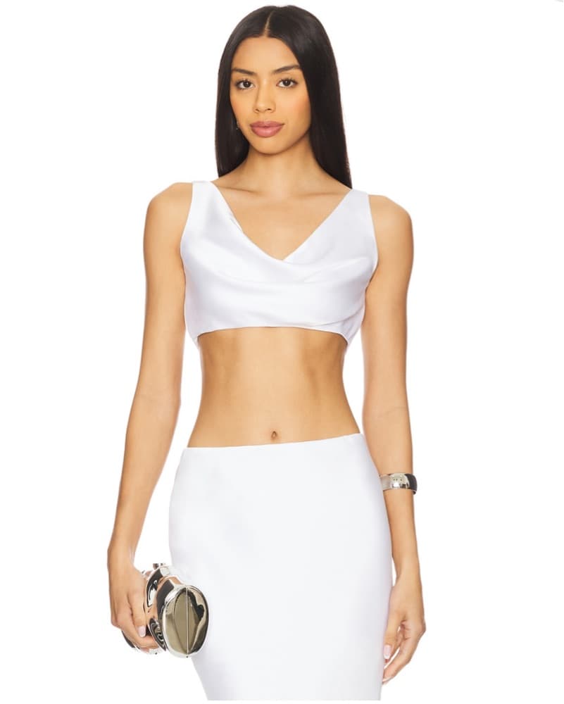 Normal Kamali Cropped Top & Skirt Set - Image 4
