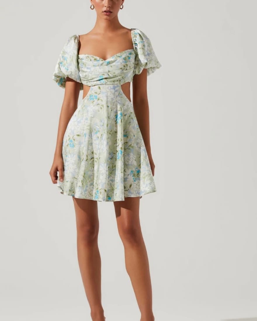 Revolve Floral Dress - Image 1
