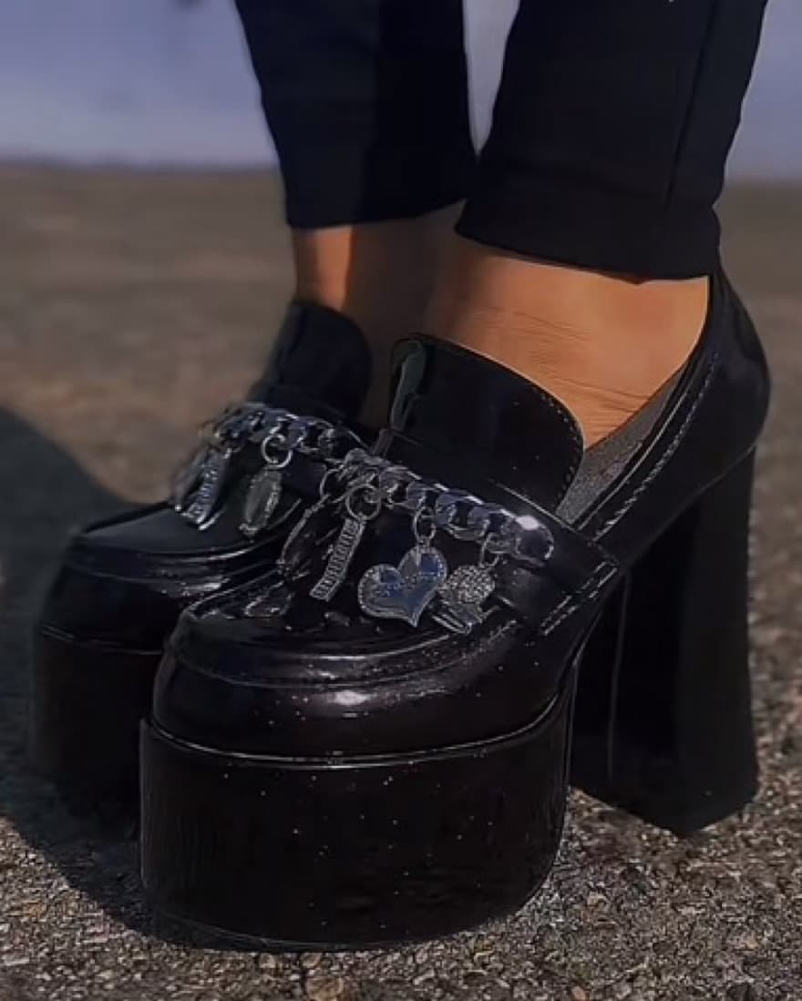 Dolls Kill Clueless Platform loafers - Image 1