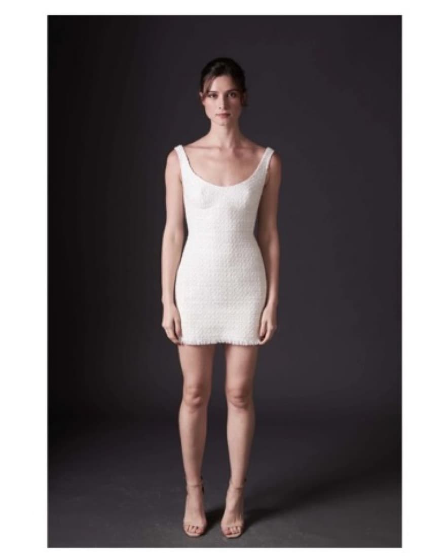 Sau Lee - Alexa Tweed Mini Dress - Image 1