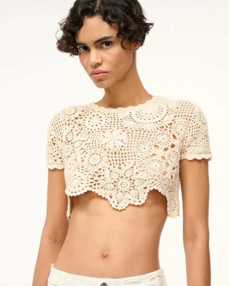 Staud Crochet Top - Image 1