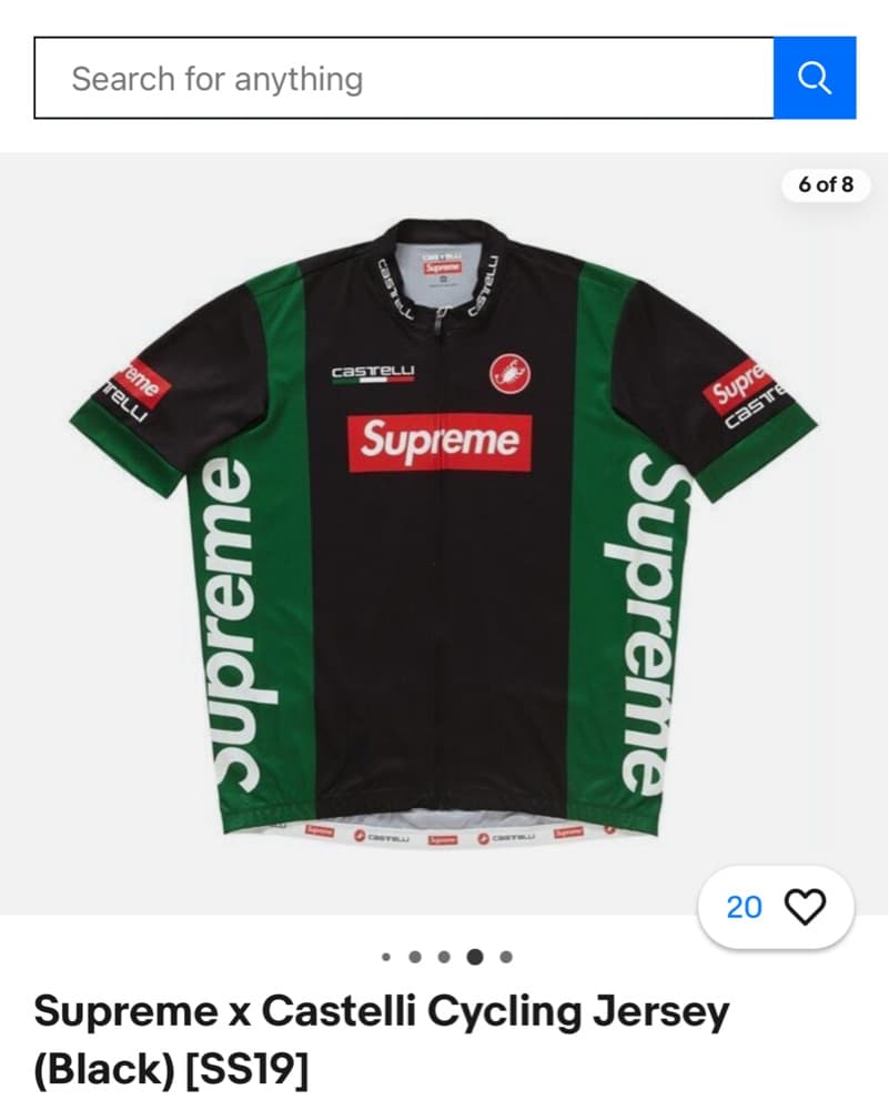 Supreme - Full Zip Racer Shirt  - Image 1