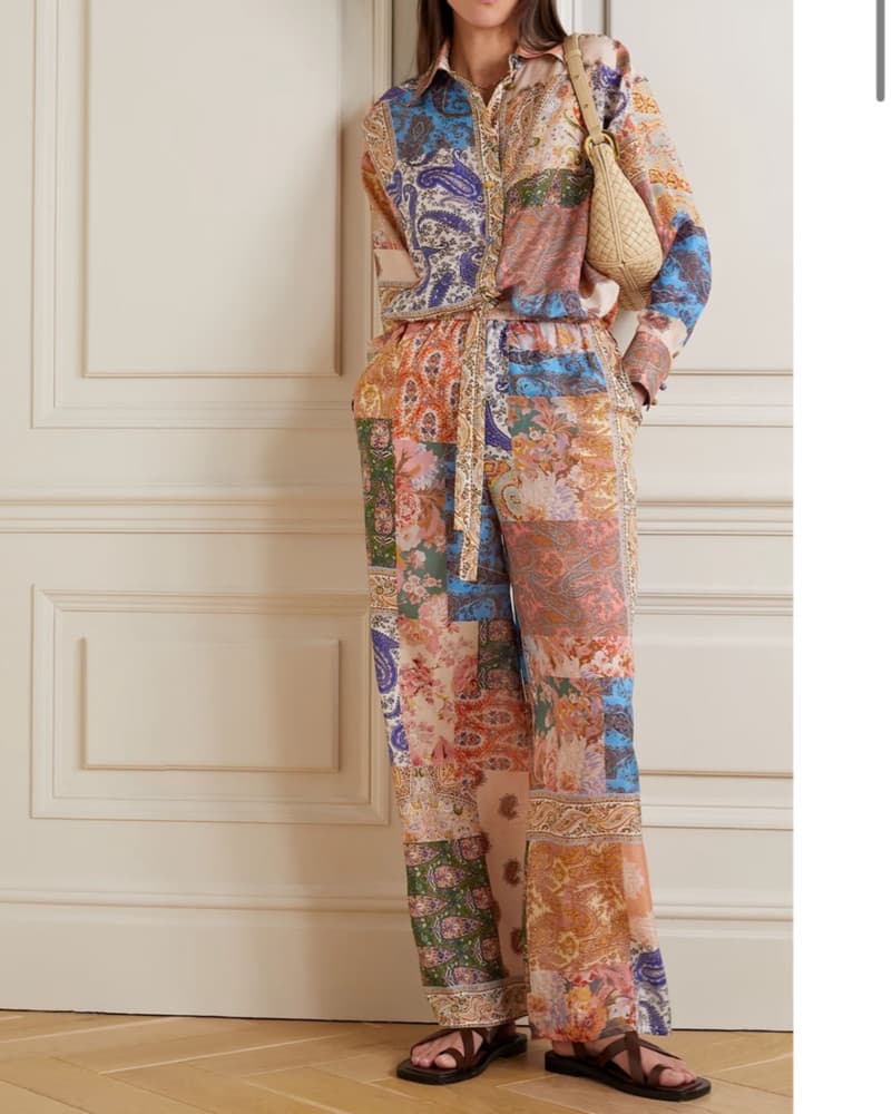 Zimmermsnn Devi Silk Paisley Set - Image 1