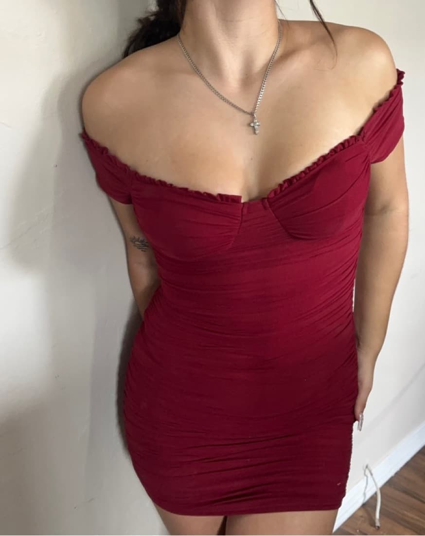 red ruby dress  - Image 1