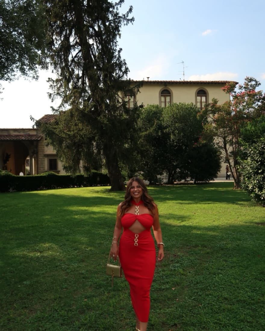 Red Cult Gaia Dress - Image 2