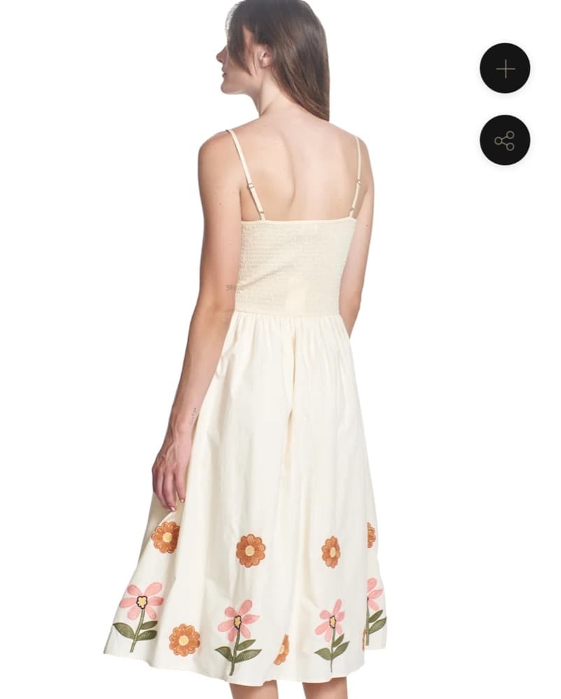 Love birds midi Dress  - Image 2