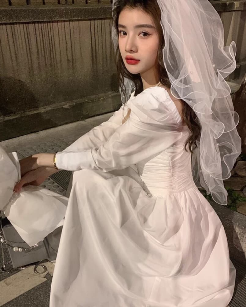 Long sleeved fairy long dress - Image 2