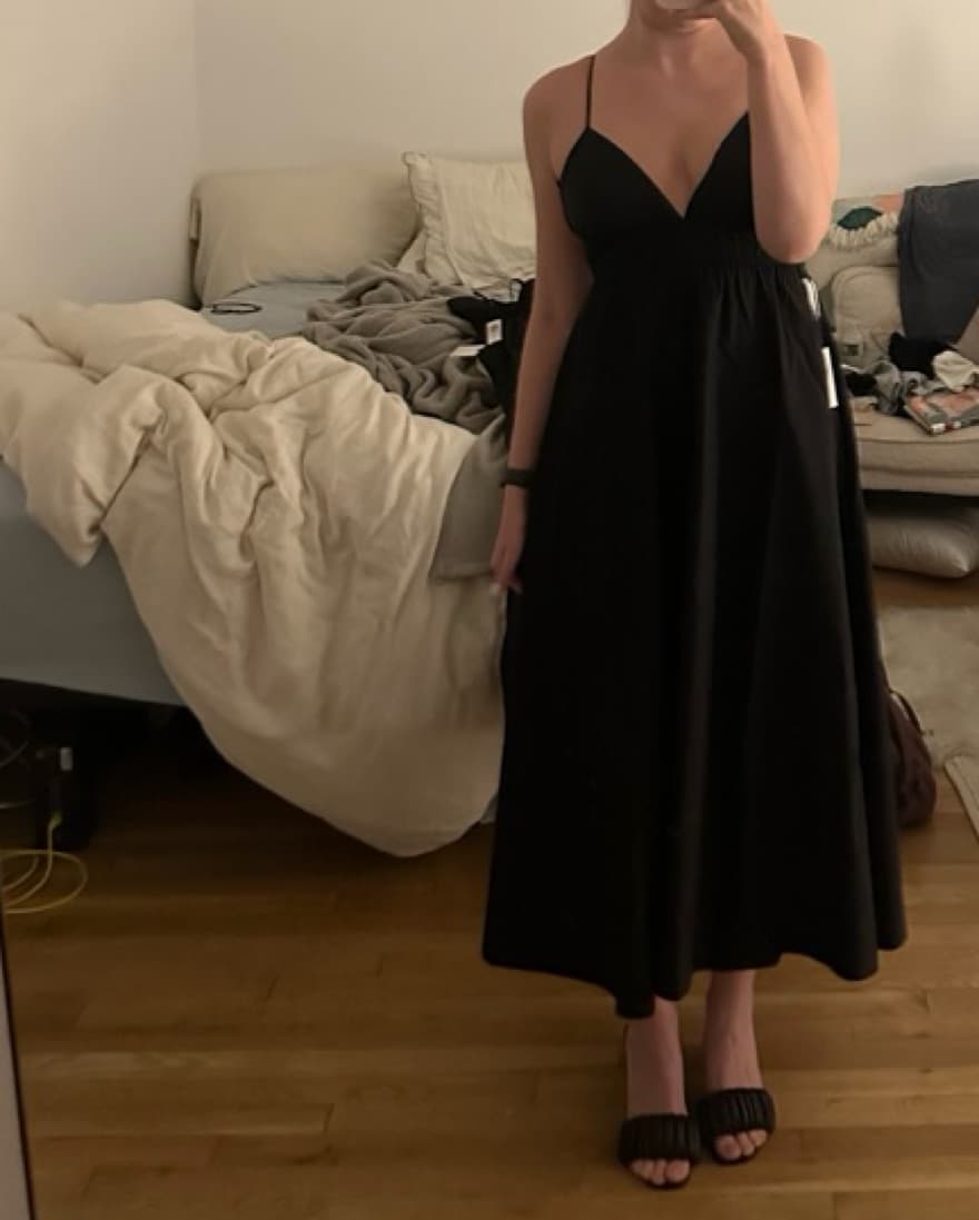 Aritzia Encourage Poplin Dress - Image 1
