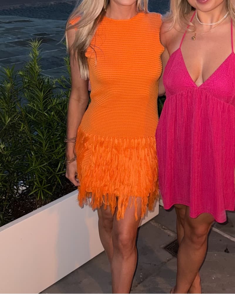 shein fringe dress - Image 1