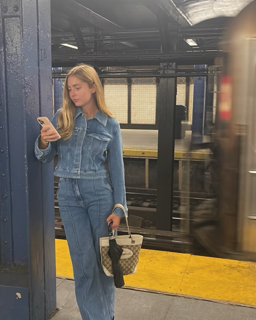 Another Tomorow Denim Set - Image 2