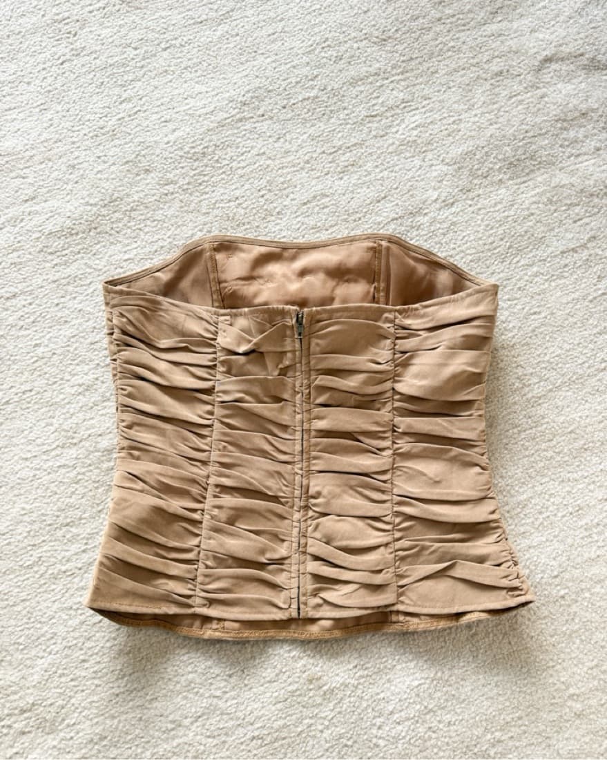 Tan Corset Top - Image 3
