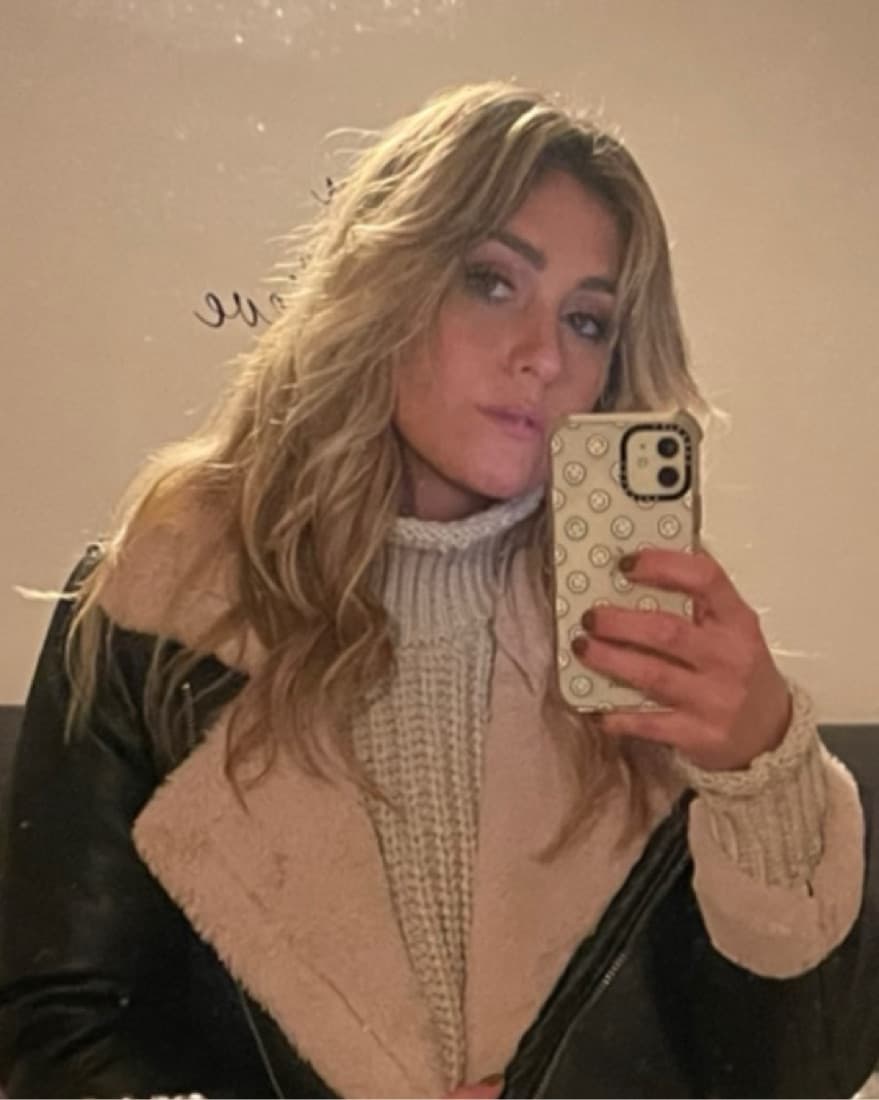 Furry Aviator Jacket - Image 2