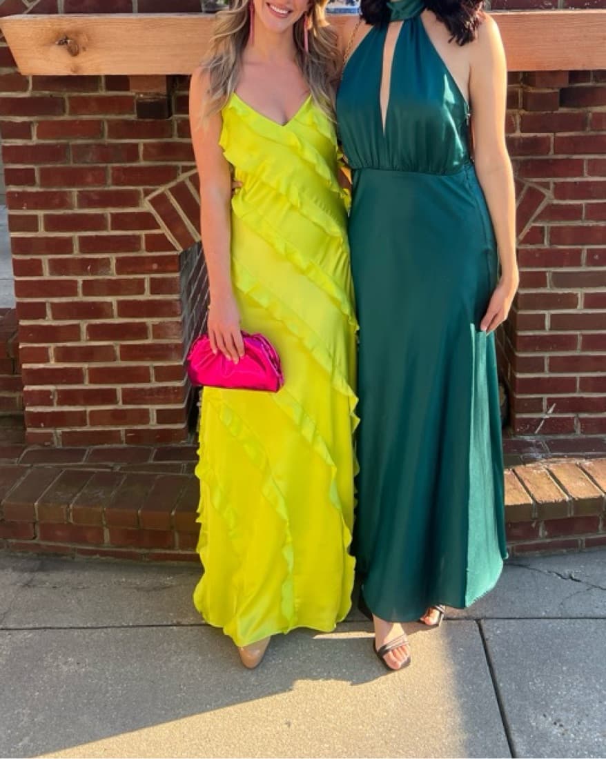 Yellow Formal Dress - Image 3
