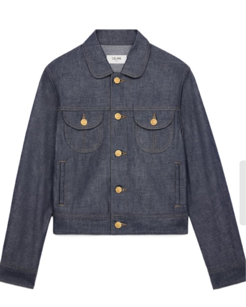 Celine Denim Trucker Jacket M  - Image 2