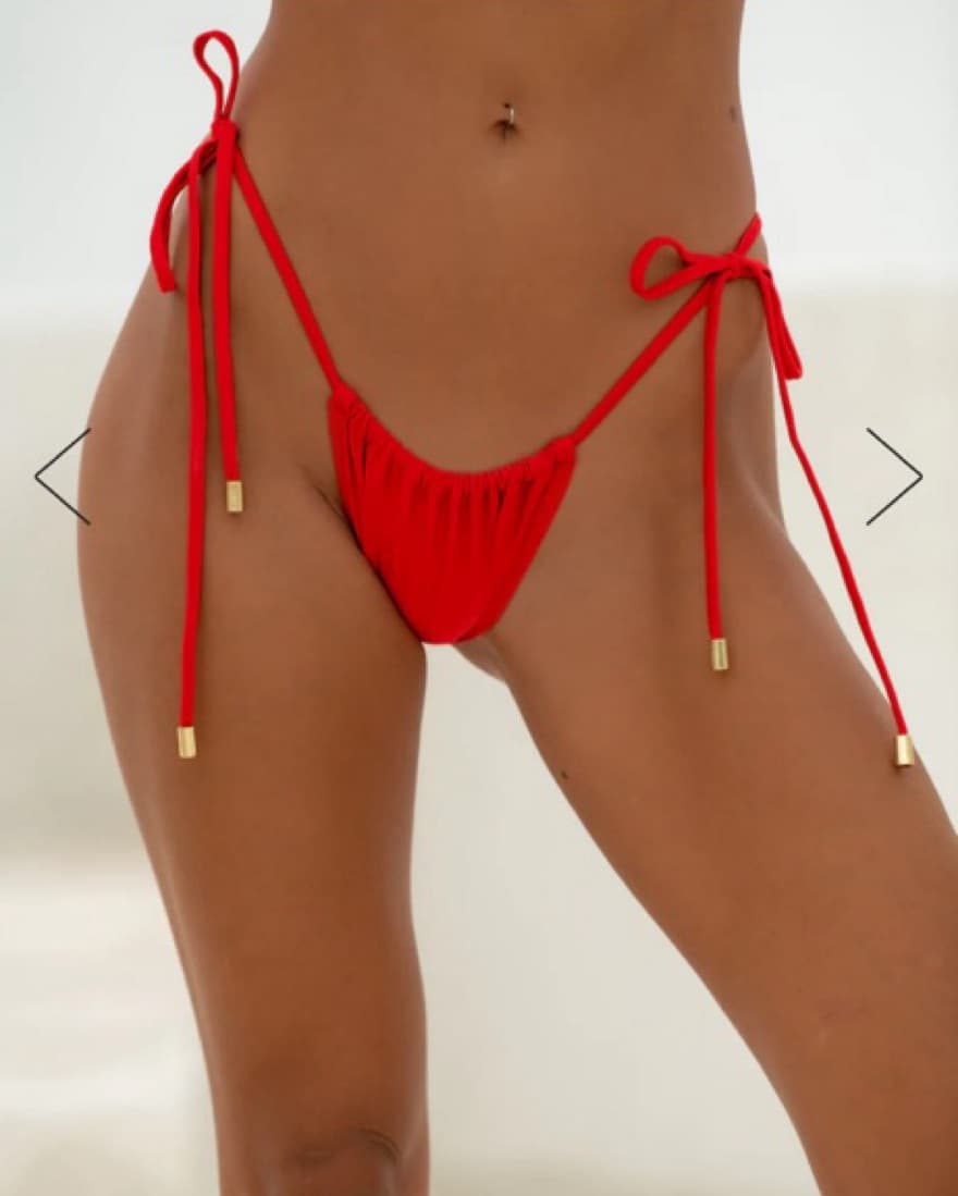 Red Cancun Bikini  - Image 3