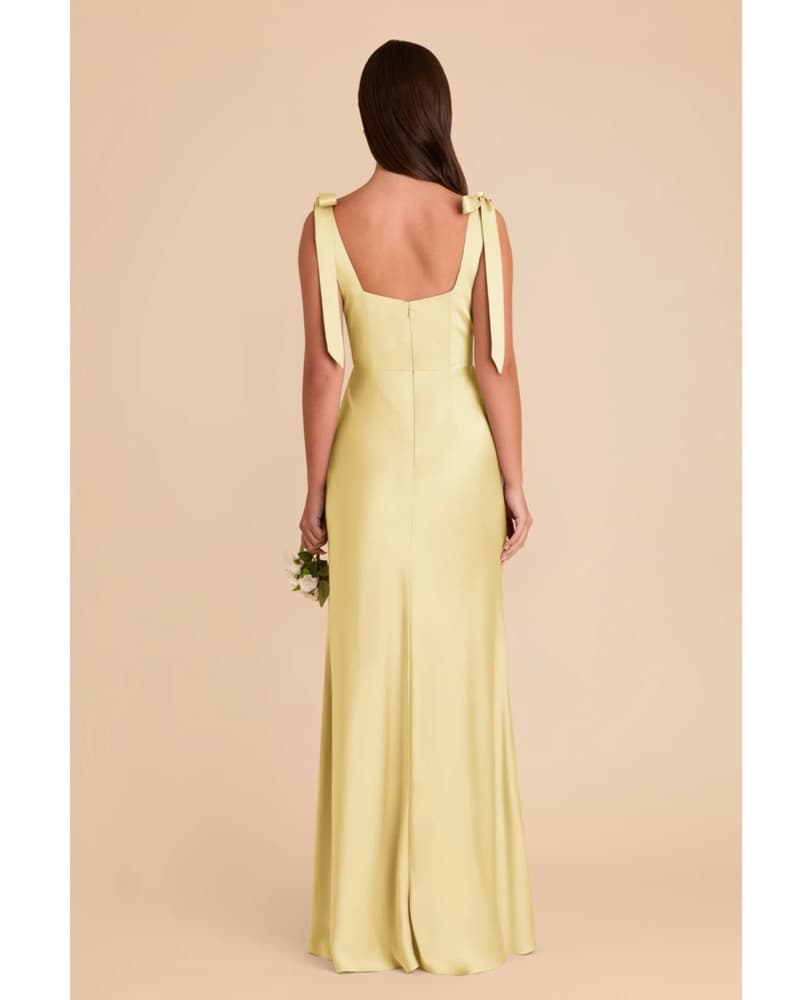Yellow Birdy Grey Bridesmaid Dresses - Image 4