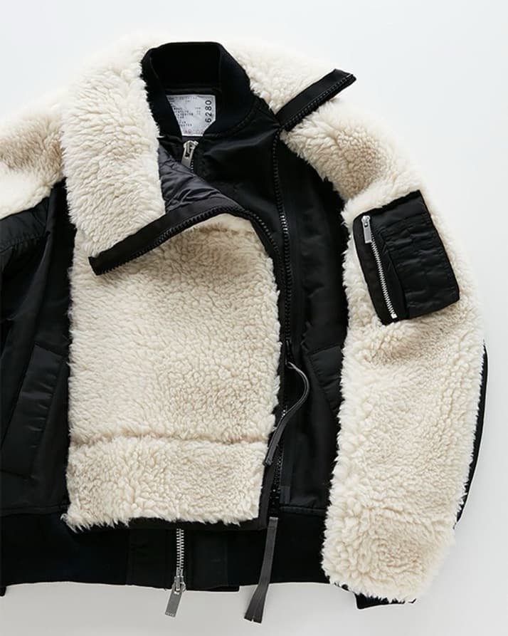 Sacai Sherling Jacket - Image 2