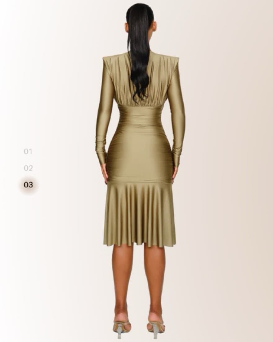 Cou Cou Dirty Martini Dress - Image 3