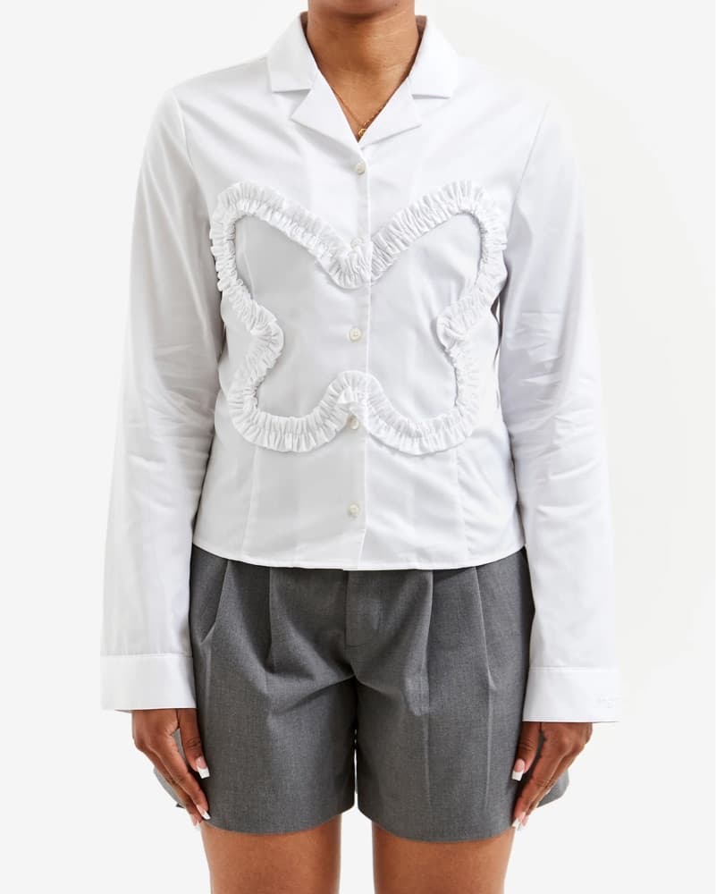 Sandy Liang Papillon Butterfly Top XS - Image 1