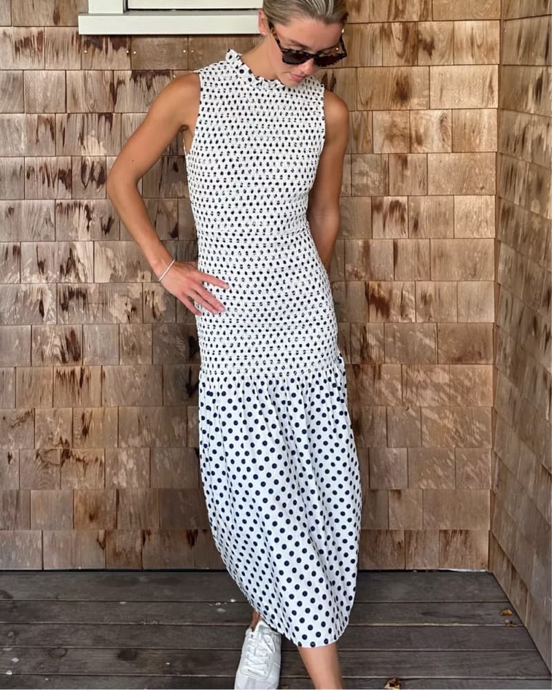 J. Crew Polka Dot Dress - Image 1