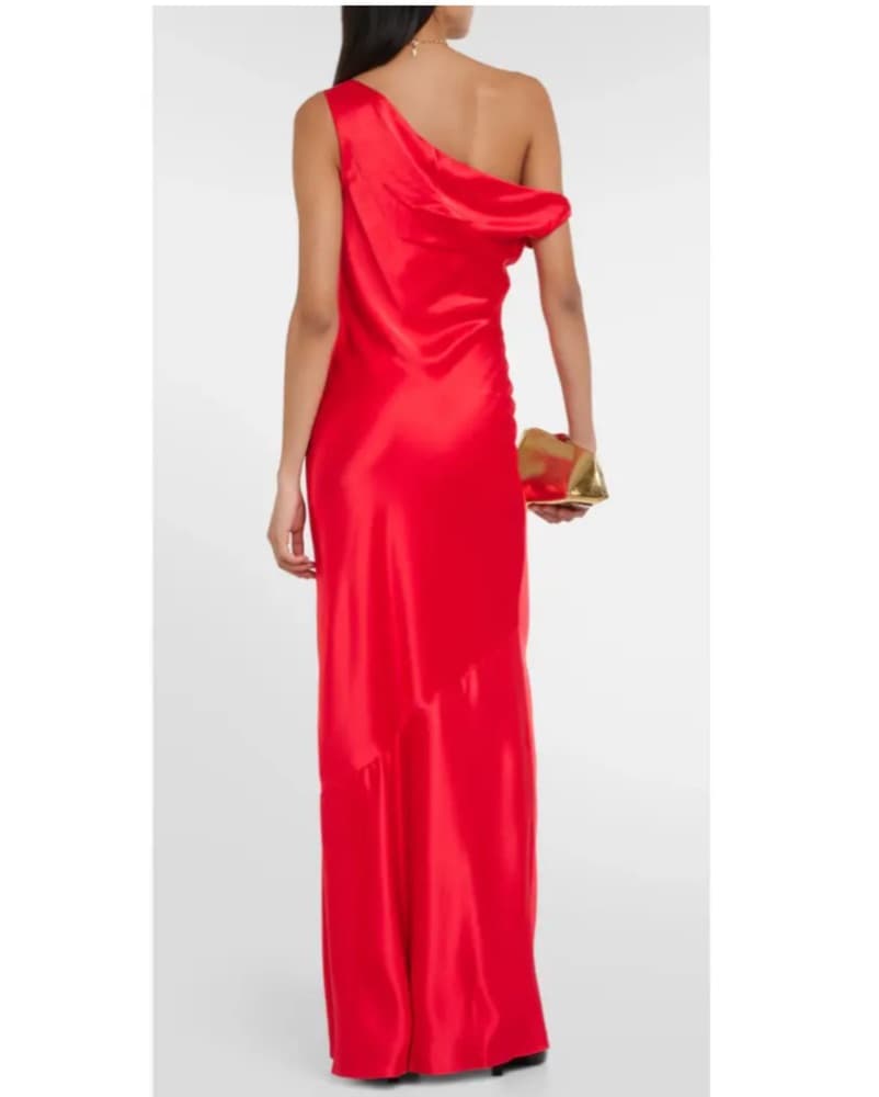 Staud Red Satin Gown - Image 1