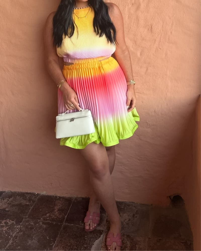 Simkhai Braelynn Ombré Mini Dress - Image 2