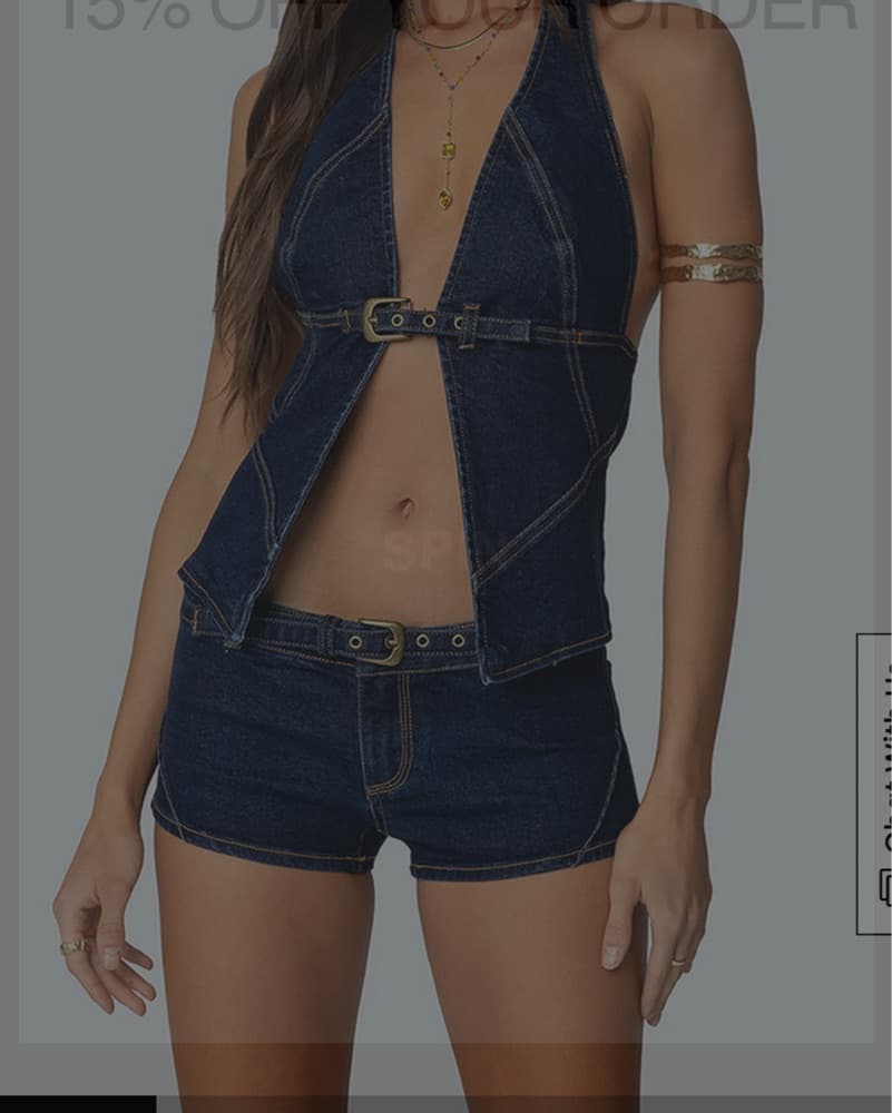Edikted Set Denim - Image 1