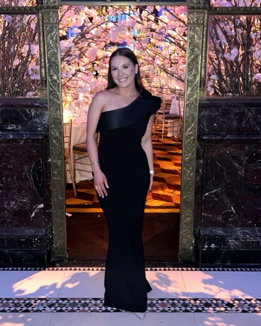 Black Chiara Boni Gown - Image 3