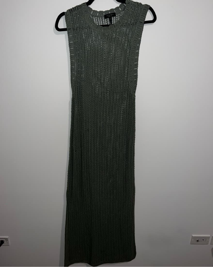 Rag And Bone Sleek Crochet Dress  - Image 1