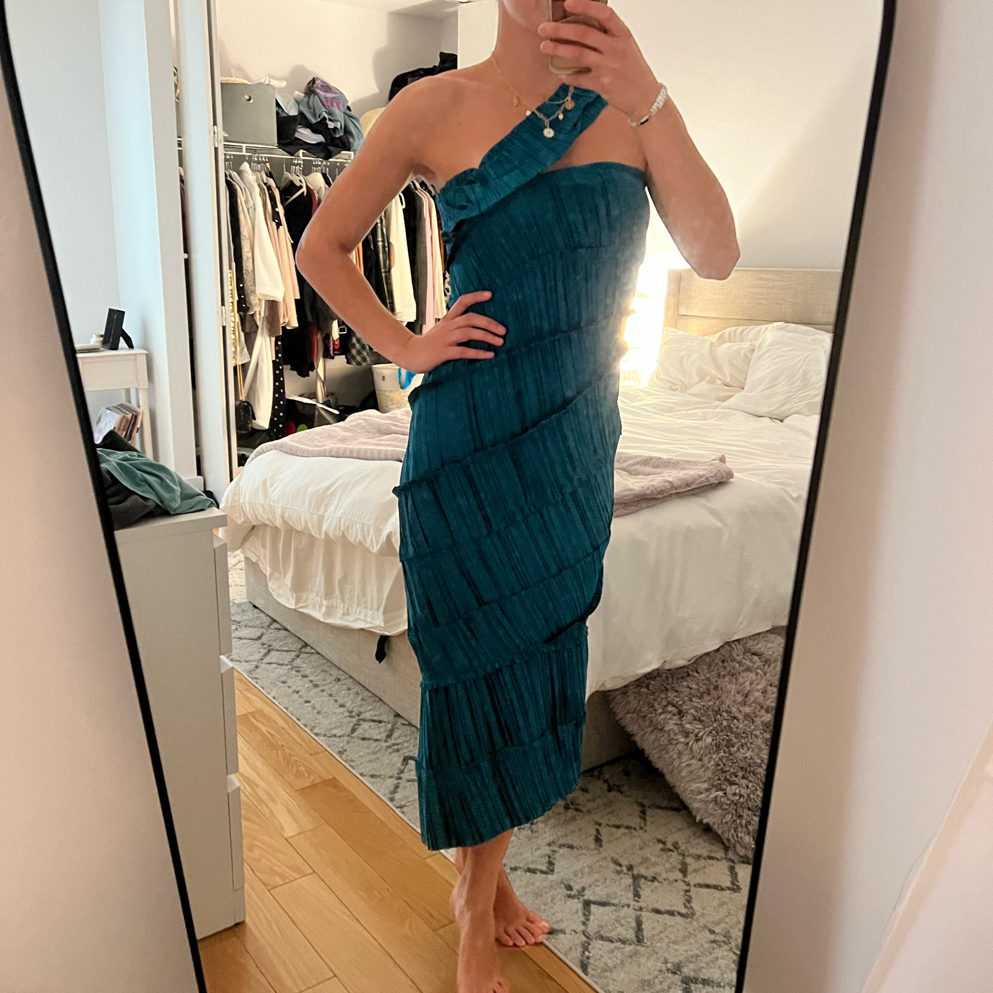 Cult Gaia One Should Ruffle Dress - Image 2